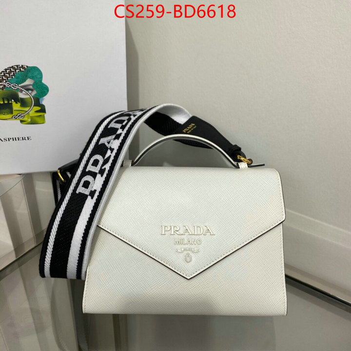 Prada Bags (TOP)-Diagonal- cheap wholesale ID: BD6618 $: 259USD