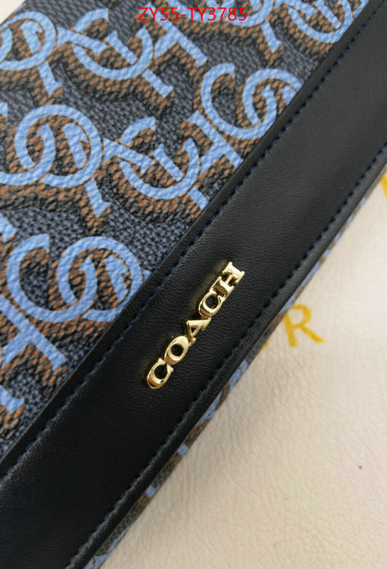 Coach Bags(4A)-Wallet aaaaa replica designer ID: TY3785 $: 55USD