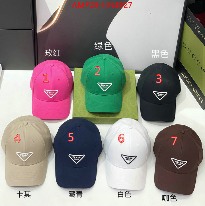 Cap (Hat)-Prada best replica new style ID: HN4927 $: 29USD