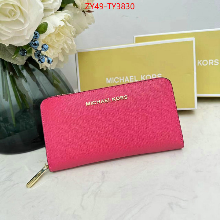 Michael Kors Bags(4A)-Wallet buy cheap ID: TY3830 $: 49USD