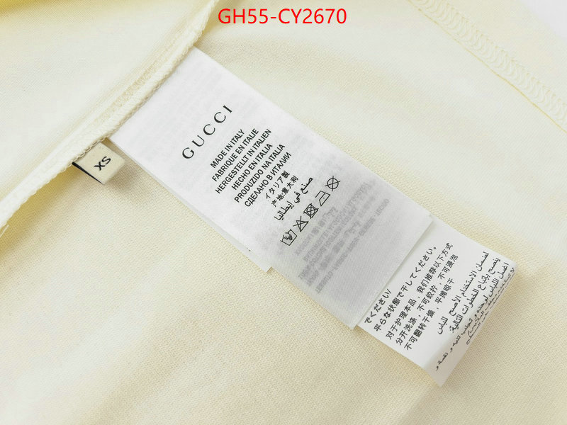 Clothing-Gucci where could you find a great quality designer ID: CY2670 $: 55USD