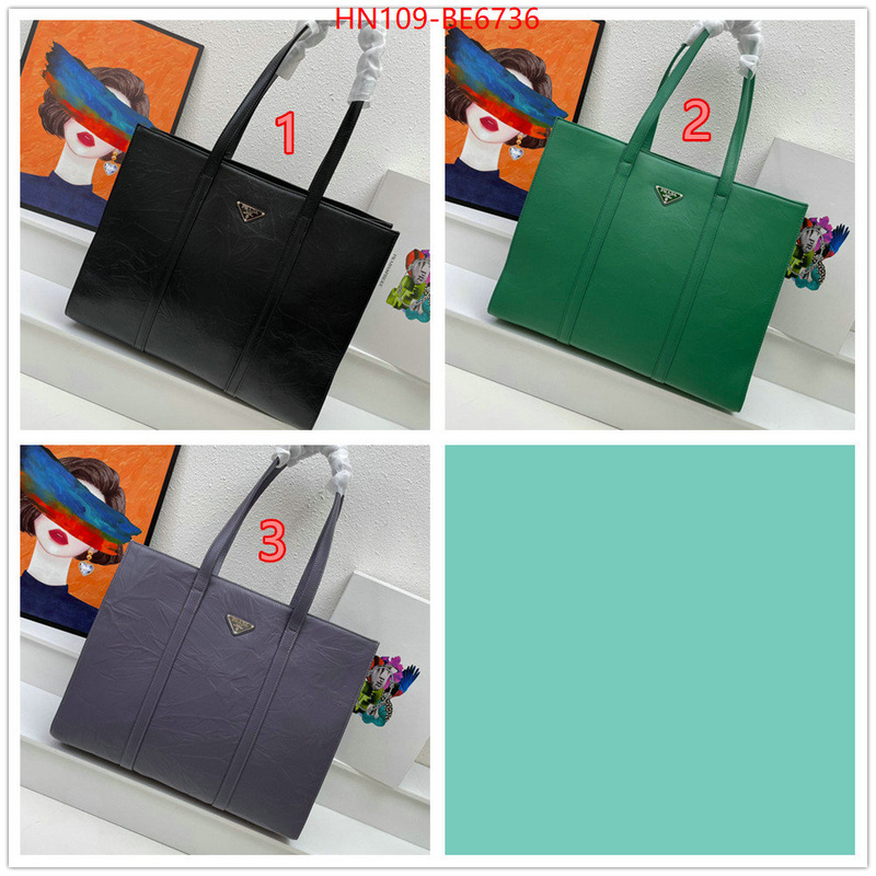 Prada Bags (4A)-Handbag- fashion designer ID: BE6736 $: 109USD