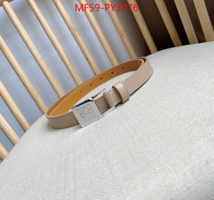 Belts-Loewe luxury fake ID: PY3776 $: 59USD