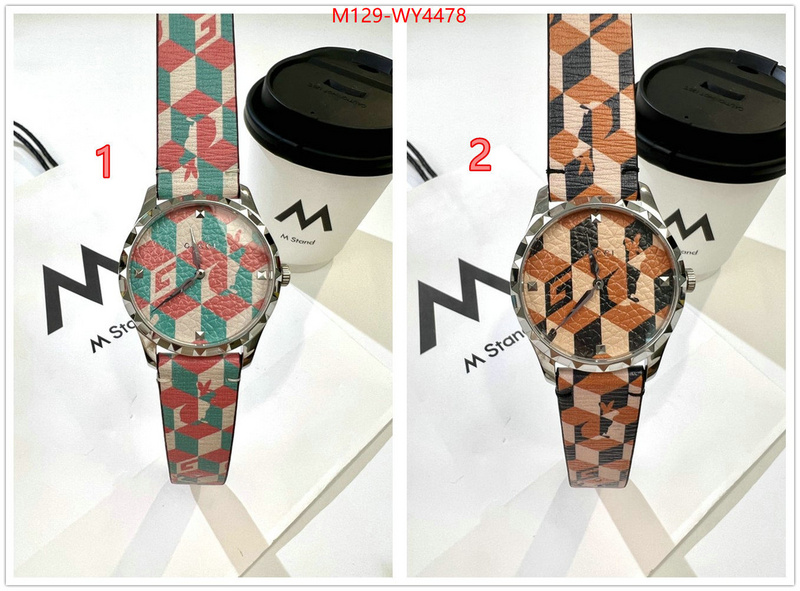 Watch(4A)-Gucci fake ID: WY4478 $: 129USD