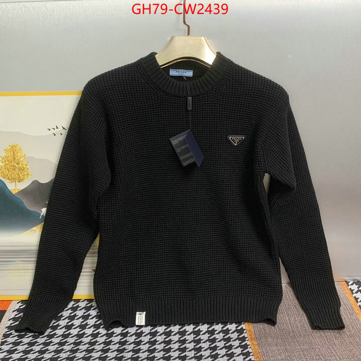 Clothing-Prada best quality replica ID: CW2439 $: 79USD