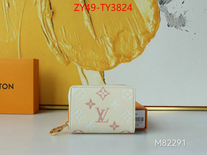LV Bags(4A)-Wallet best aaaaa ID: TY3824 $: 49USD