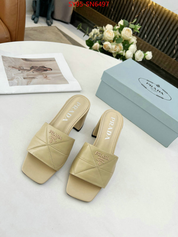 Women Shoes-Prada wholesale replica ID: SN6497 $: 95USD