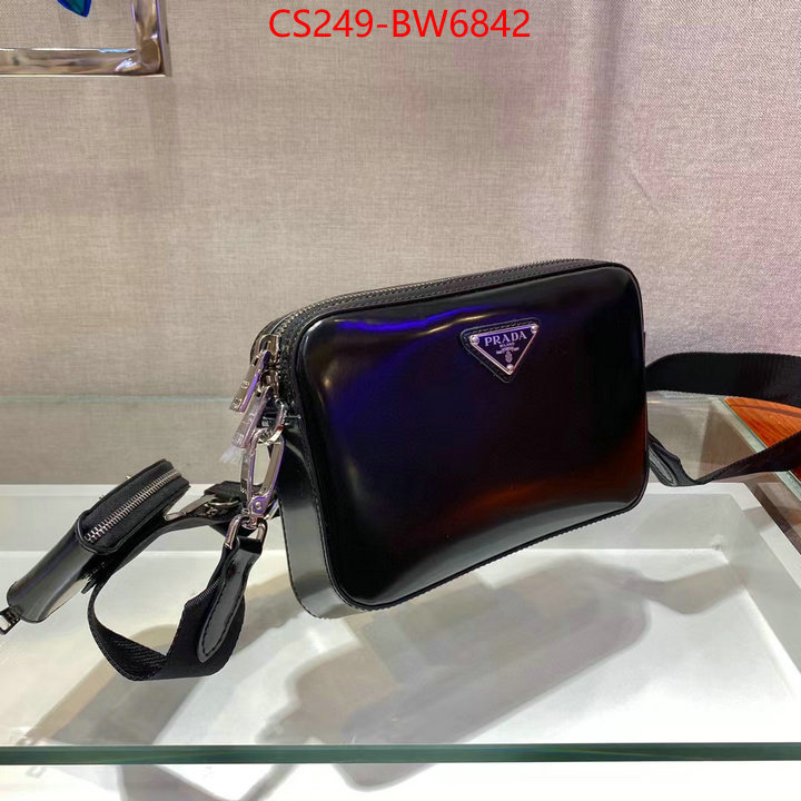 Prada Bags (TOP)-Diagonal- best quality designer ID: BW6842 $: 249USD