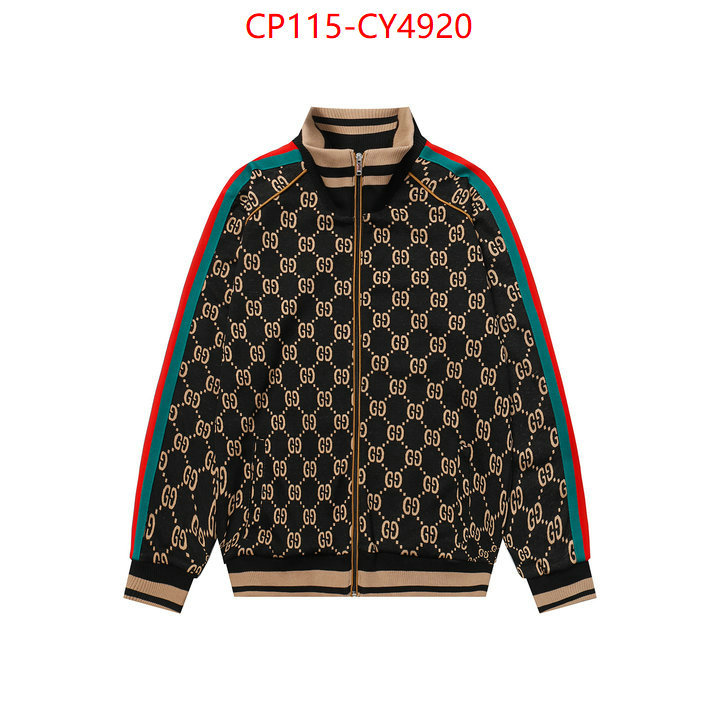 Clothing-Gucci can i buy replica ID: CY4920 $: 115USD