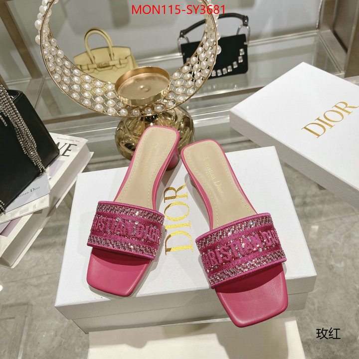 Women Shoes-Dior where should i buy to receive ID: SY3681 $: 115USD