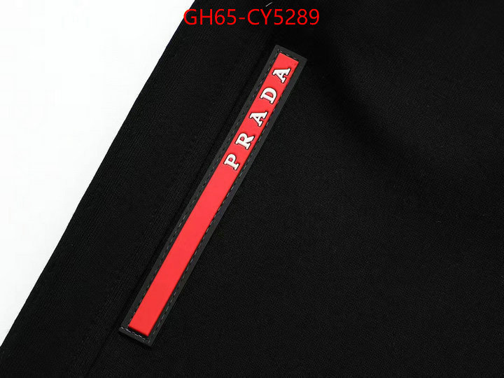 Clothing-Prada what is top quality replica ID: CY5289 $: 65USD