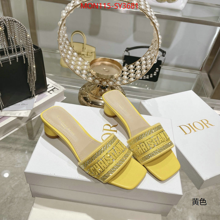 Women Shoes-Dior where should i buy to receive ID: SY3681 $: 115USD