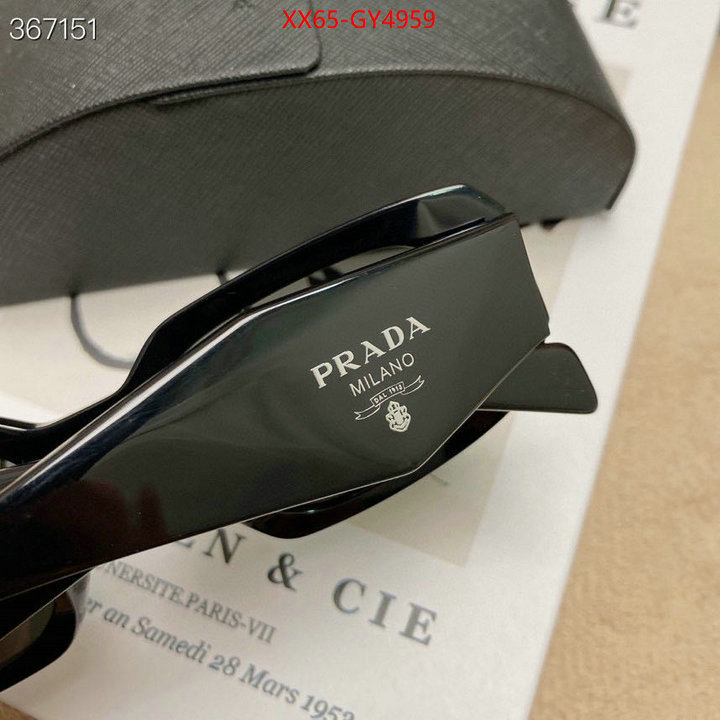 Glasses-Prada shop designer replica ID: GY4959 $: 65USD