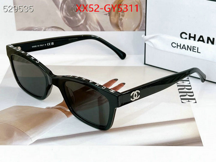 Glasses-Chanel the top ultimate knockoff ID: GY5311 $: 52USD