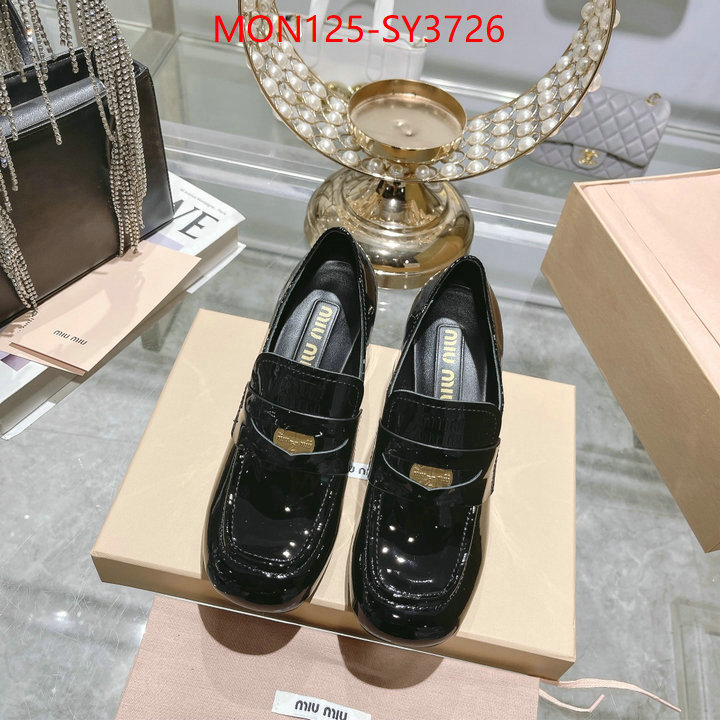 Women Shoes-Miu Miu high ID: SY3726 $: 125USD