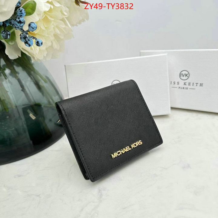 Michael Kors Bags(4A)-Wallet where can you buy replica ID: TY3832 $: 49USD