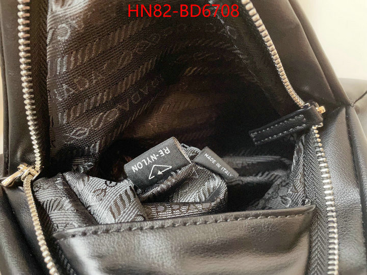 Prada Bags (4A)-Triangle what is a counter quality ID: BD6708 $: 82USD