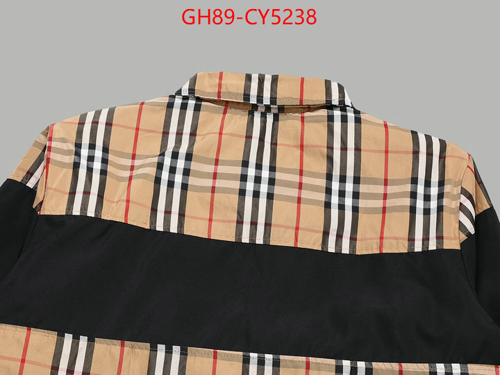 Clothing-Burberry top quality fake ID: CY5238 $: 89USD