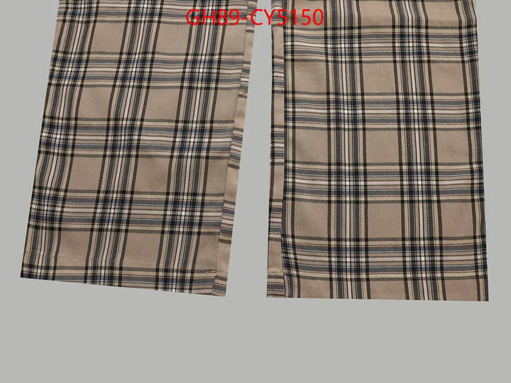 Clothing-Burberry fashion replica ID: CY5150 $: 89USD
