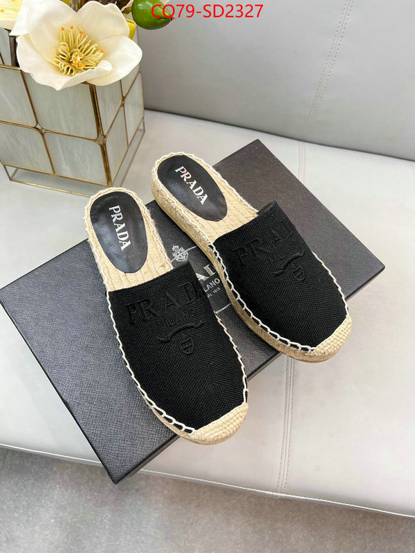 Women Shoes-Prada high quality perfect ID: SD2327 $: 79USD