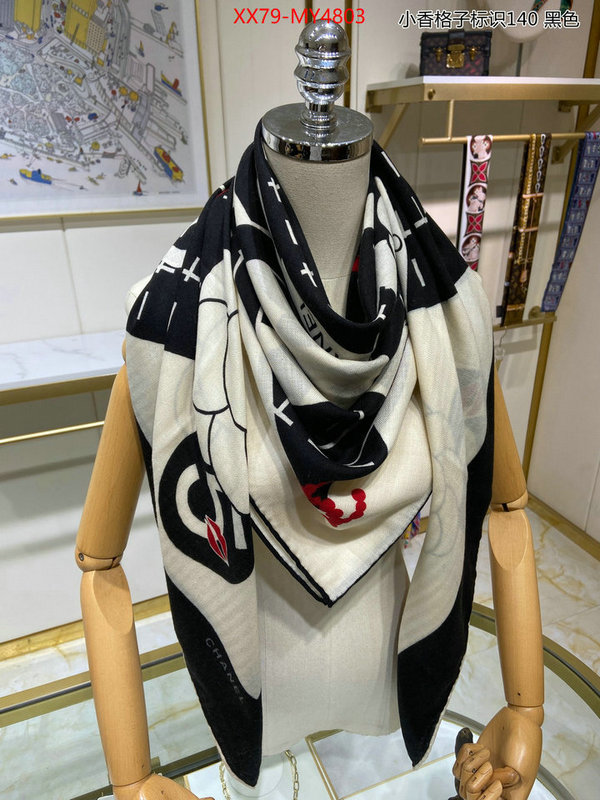 Scarf-Chanel wholesale replica shop ID: MY4803 $: 79USD