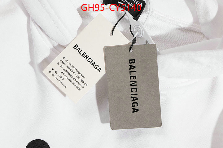 Clothing-Balenciaga high quality aaaaa replica ID: CY5140 $: 95USD