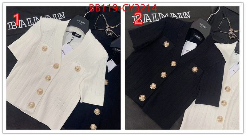 Clothing-Balmain what ID: CY3214 $: 119USD