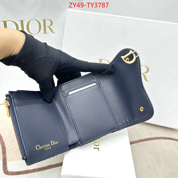 Dior Bags(4A)-Wallet- high quality replica ID: TY3787 $: 49USD