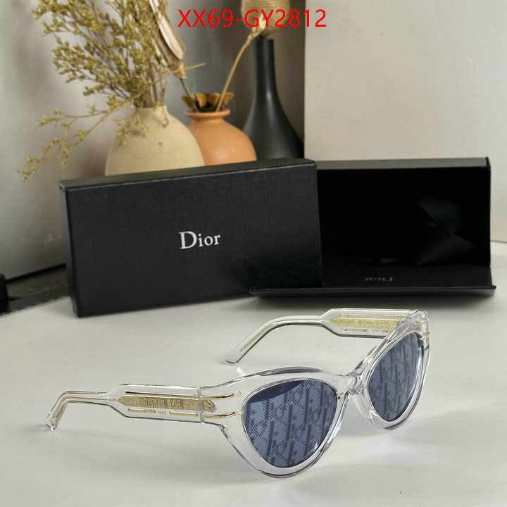 Glasses-Dior replica aaaaa+ designer ID: GY2812 $: 69USD