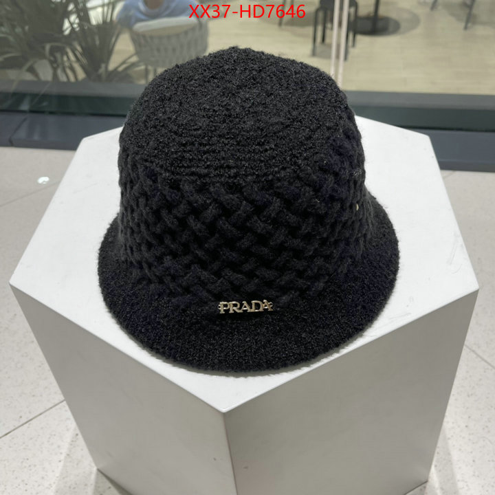 Cap (Hat)-Prada mirror copy luxury ID: HD7646 $: 37USD