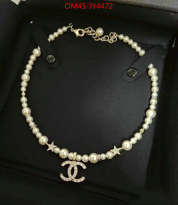 Jewelry-Chanel perfect quality designer replica ID: JY4472 $: 45USD
