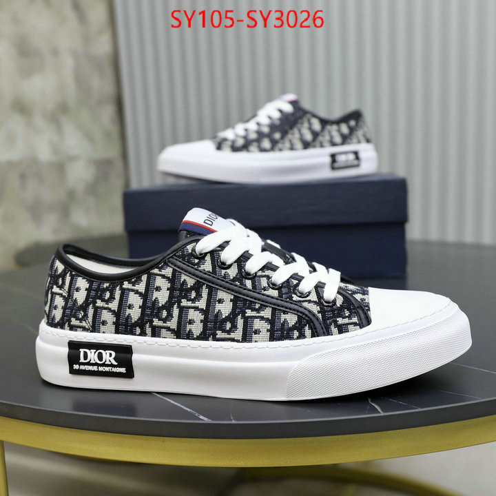 Men shoes-Dior is it ok to buy ID: SY3026 $: 105USD