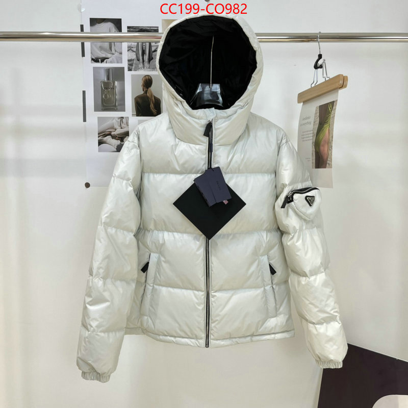 Down jacketMen-Prada luxury fake ID: CO982 $: 199USD