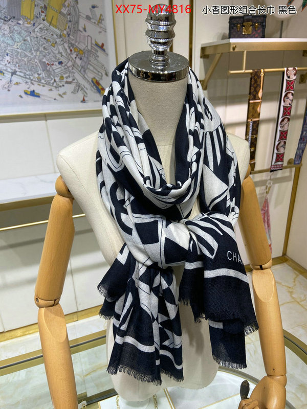 Scarf-Chanel buy cheap replica ID: MY4816 $: 75USD