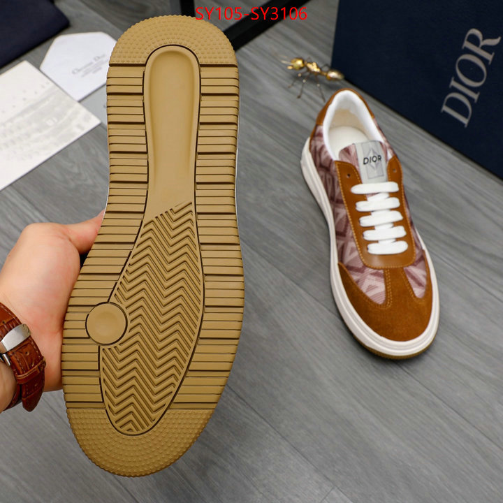 Men shoes-Dior buy online ID: SY3106 $: 105USD