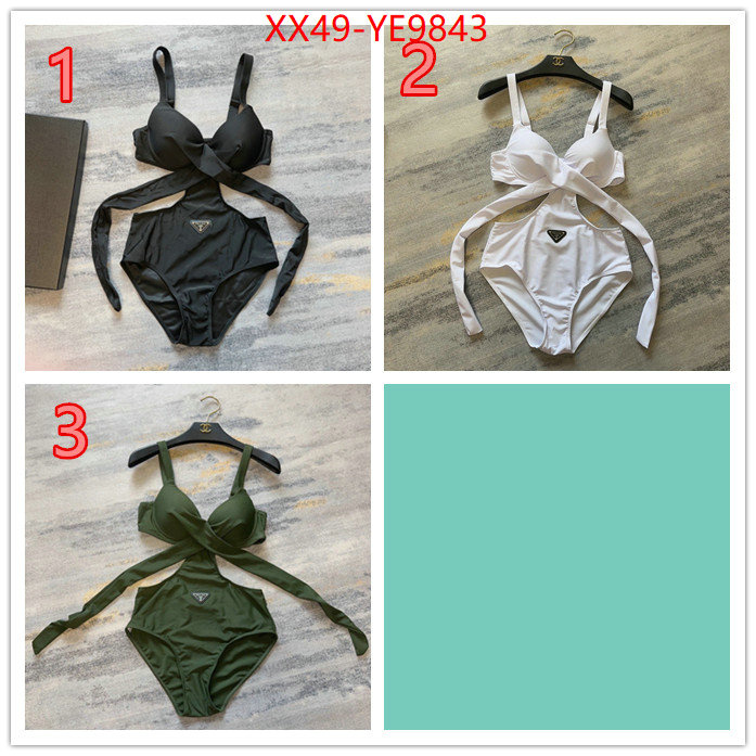 Swimsuit-Prada where can you buy replica ID: YE9843 $: 49USD