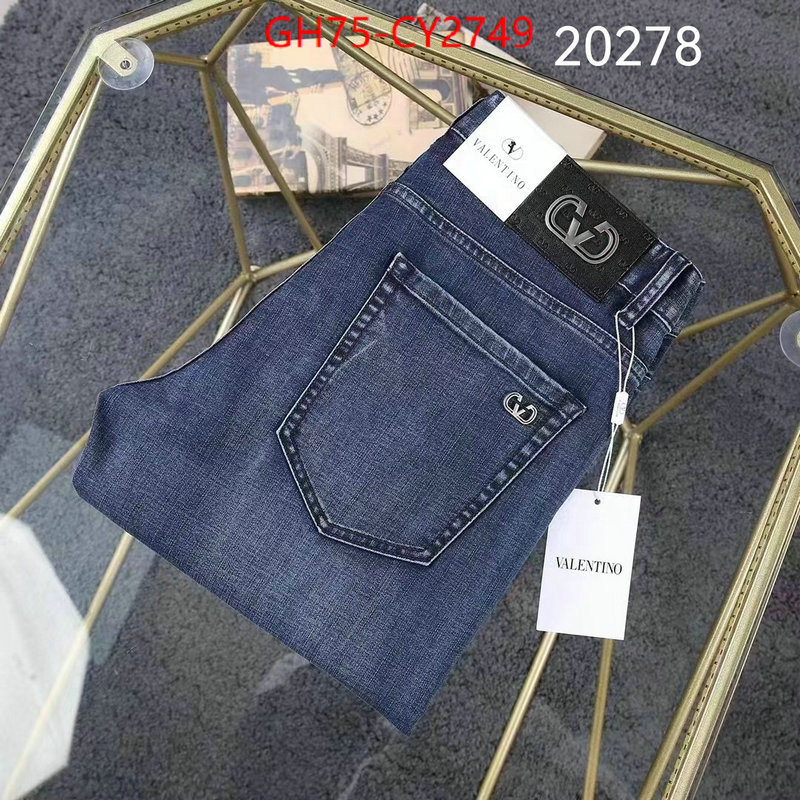Clothing-Valentino top designer replica ID: CY2749 $: 75USD