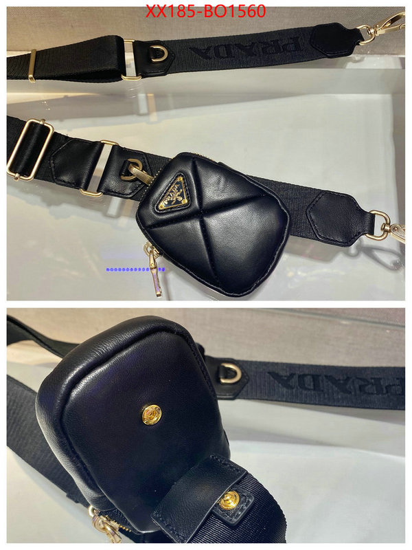 Prada Bags (TOP)-Handbag- 7 star replica ID: BO1560 $: 185USD