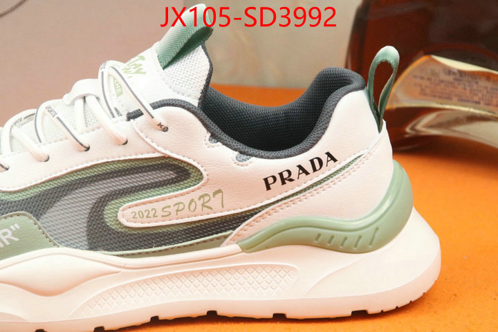 Men shoes-Prada aaaaa class replica ID: SD3992 $: 105USD