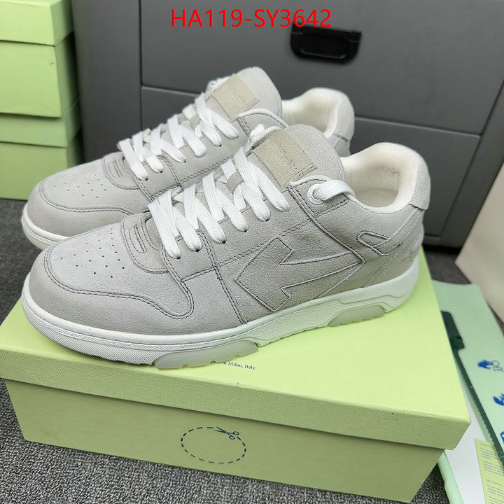 Men Shoes-Offwhite best replica 1:1 ID: SY3642 $: 119USD