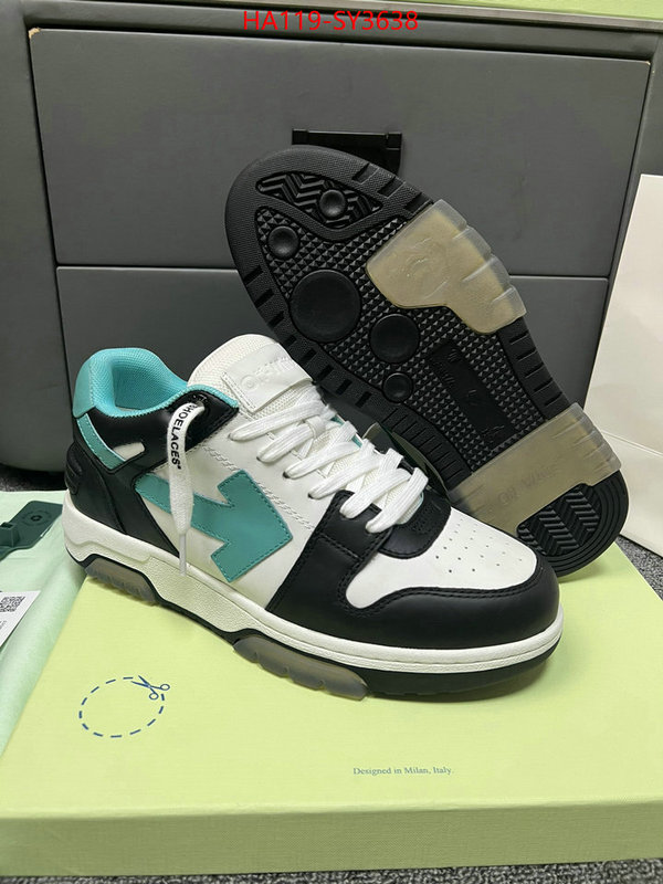 Men Shoes-Offwhite best wholesale replica ID: SY3638 $: 119USD