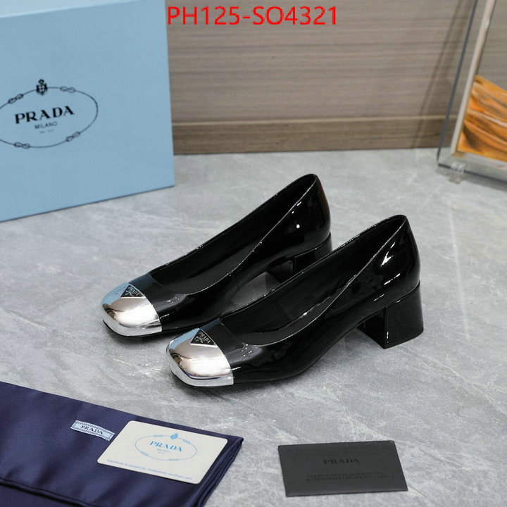 Women Shoes-Prada buy best quality replica ID: SO4321 $: 125USD