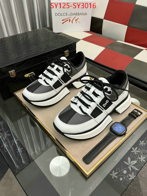 Men Shoes-DG buy 2023 replica ID: SY3016 $: 125USD