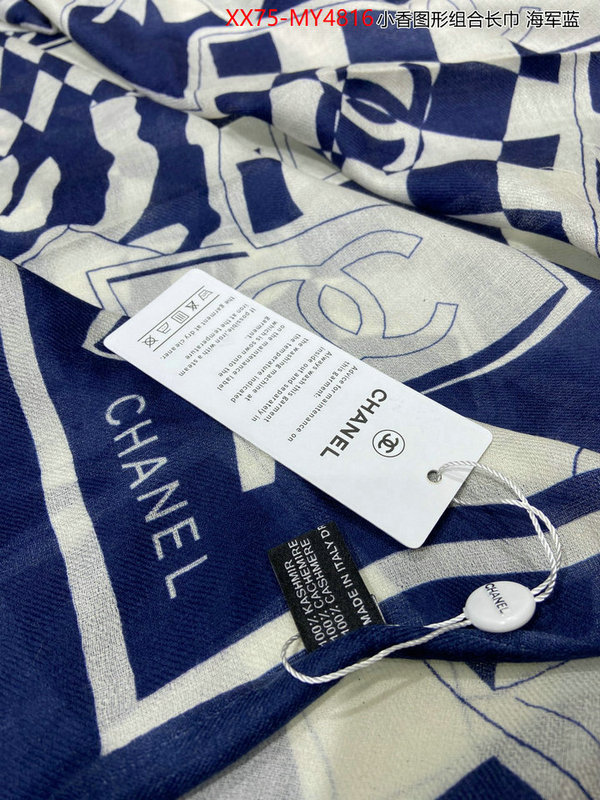 Scarf-Chanel buy cheap replica ID: MY4816 $: 75USD