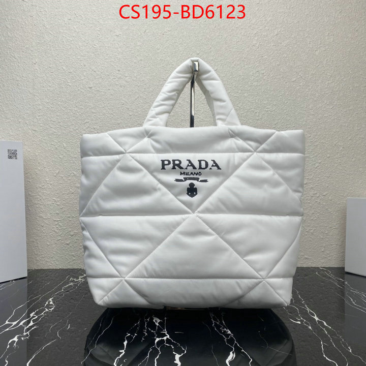 Prada Bags (TOP)-Handbag- the top ultimate knockoff ID: BD6123 $: 195USD