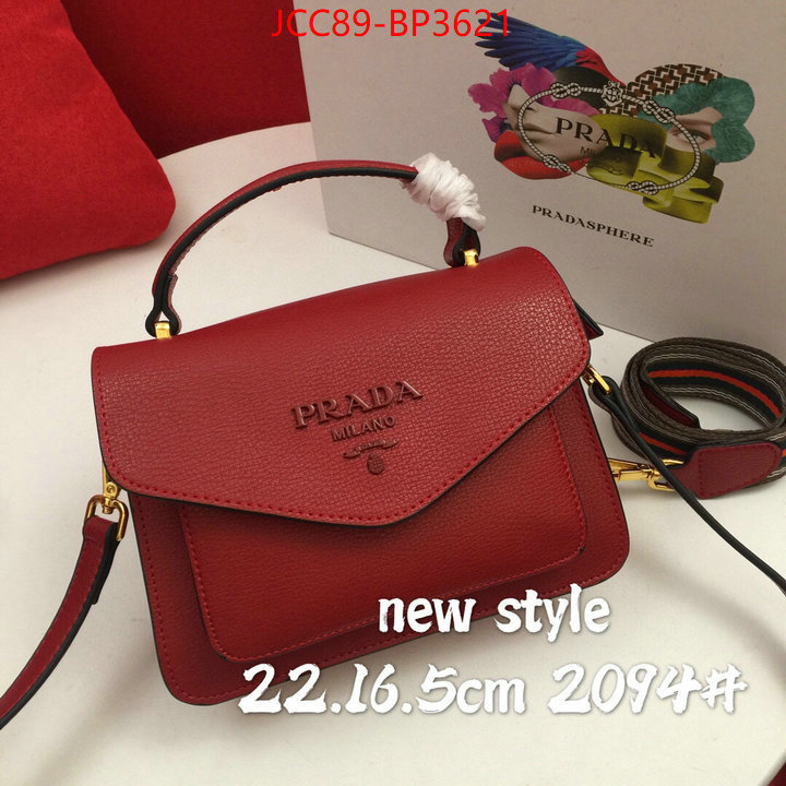 Prada Bags (4A)-Diagonal- what's the best place to buy replica ID: BP3621 $: 89USD