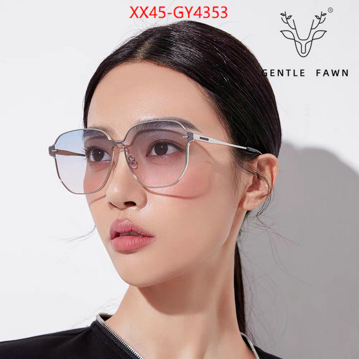 Glasses-LV buy high-quality fake ID: GY4353 $: 45USD