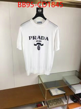 Clothing-Prada designer 1:1 replica ID: CD1845 $: 95USD