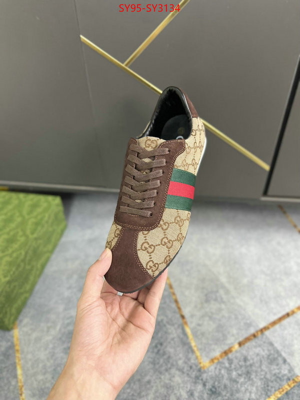 Men Shoes-Gucci what is aaaaa quality ID: SY3134 $: 95USD