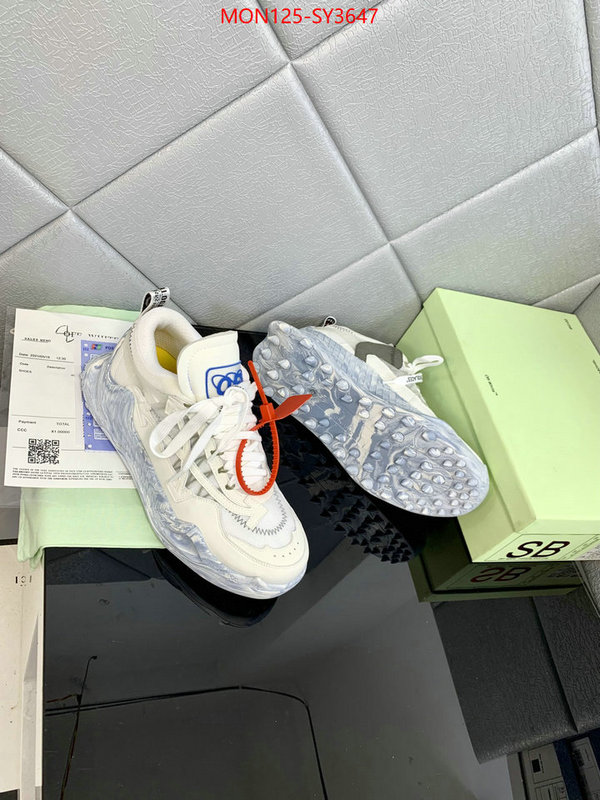 Women Shoes-Offwhite exclusive cheap ID: SY3647 $: 125USD